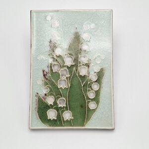 Arabia, GOG, seinälaatta kielo