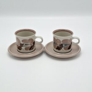 Arabia, Koralli, kahvikupit, Raija Uosikkinen